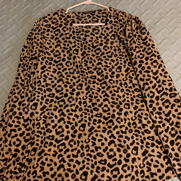 SHEIN leopard print blouse - Picture 3 of 3